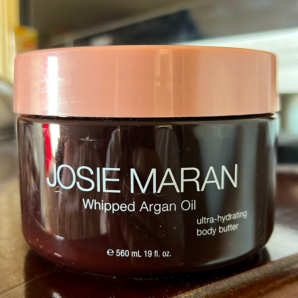 Josie Maran whipped Argan oil body butter.
